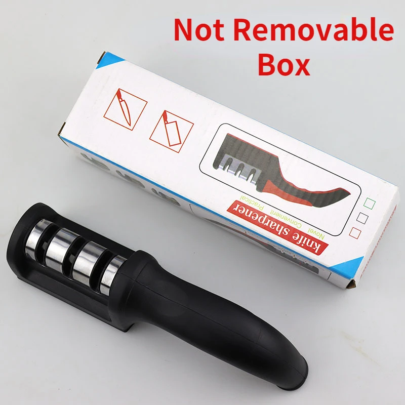 Handheld Knife Sharpener Multi-function 3 Stages Type Quick Knife Sharpen Ceramics Sharpening Stone Kitchen Knives Accessories