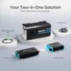 Innogy-オフグリッドソーラーインバーター充電器、純粋な正弦波インバーター、RVボートホームw/lc、2000w、12v dc〜120v acサージ、6000w 2