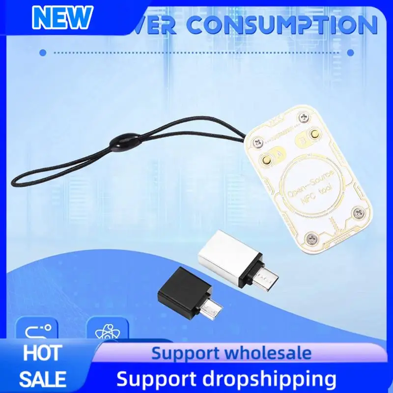

Chameleon Ultra RFID Smart Chip Reader+3XUID Card/Keychain Smart Card Emulator NFC Tool 125K 13.56M IC ID Card Decode