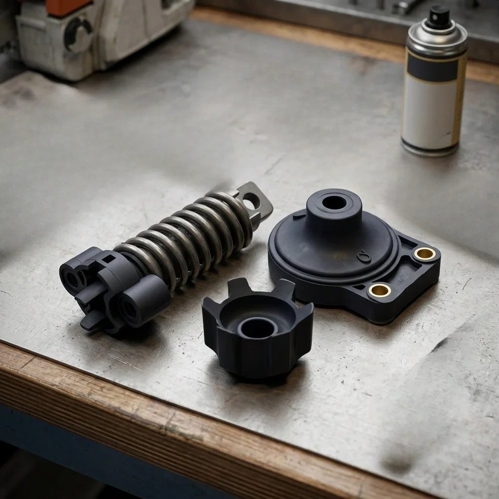 For Chainsaw Spring Mount Kit Includes Annular Rubber Mount AV Spring for MS341 MS361 MS261 MS271 MS291 MS441 MS651 MS661