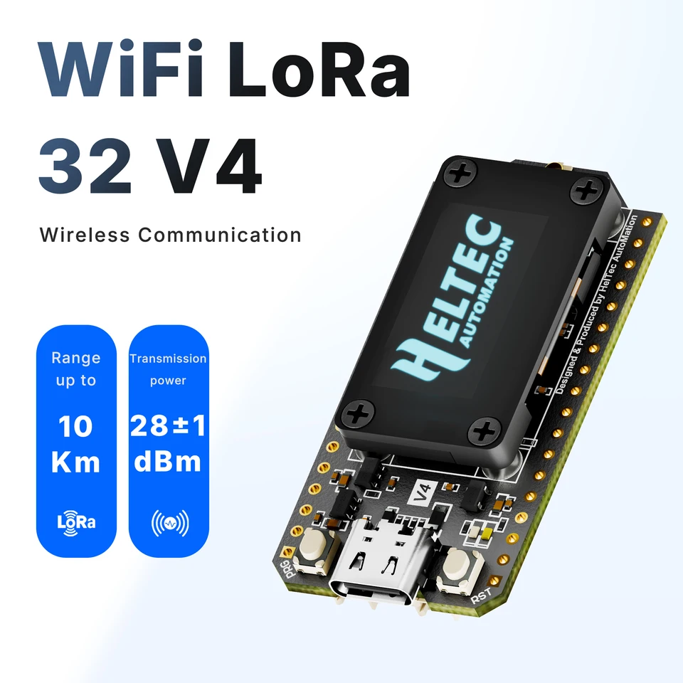 Binghe LoRa ESP32 V4 Board Con Meshtastic LoRa ESP32 V4 WiFi Bluetooth Board Con