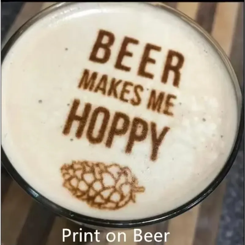 STLF JW EVEBOT EB-FT4 طابعة القهوة ثلاثية الأبعاد كابتشينو لاتيه آرت كعكة ماكينة طباعة الشوكولاتة طباعة طابعة القهوة Selfie #5