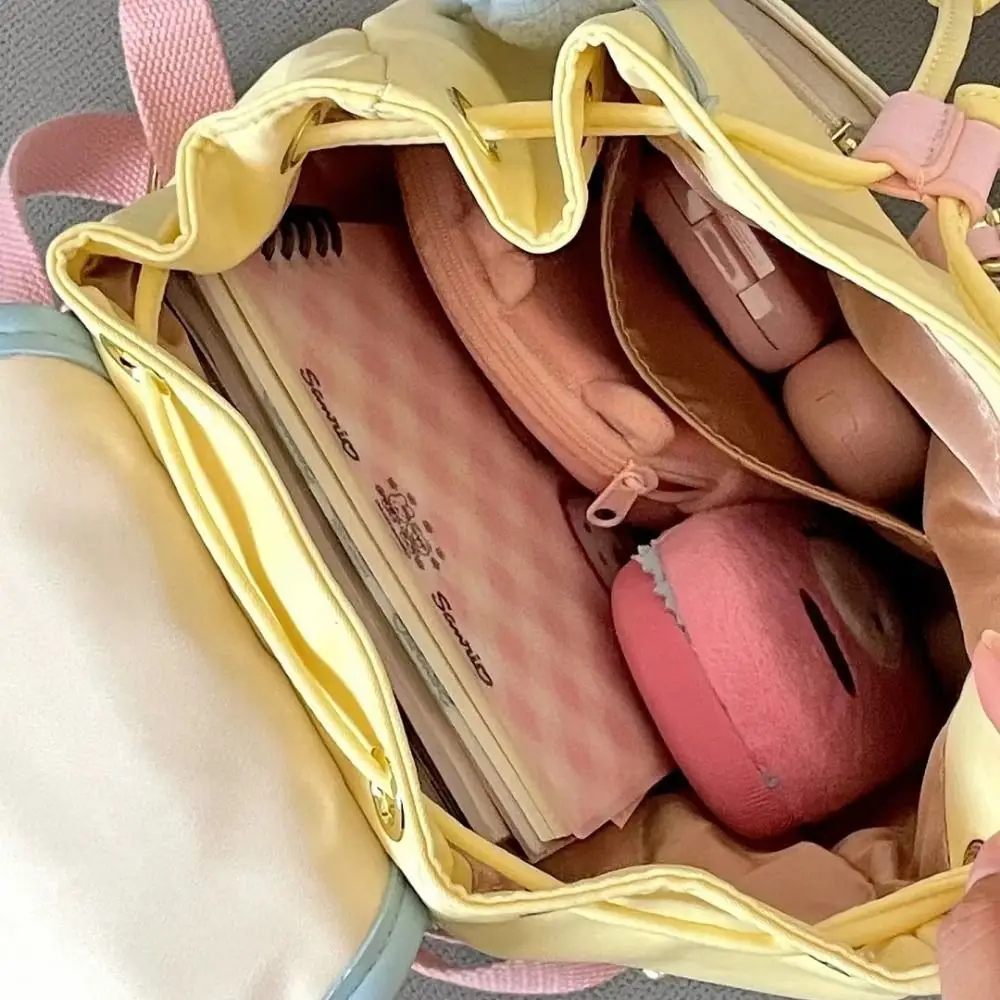 حقيبة ظهر مدرسية لطيفة ذات سعة كبيرة وخفيفة الوزن مع حقيبة حمل محمولة برباط للنساء