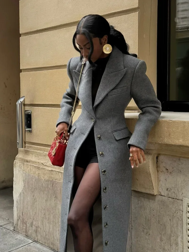 Рисунок 4 - Модные шерстяные длинные пальто