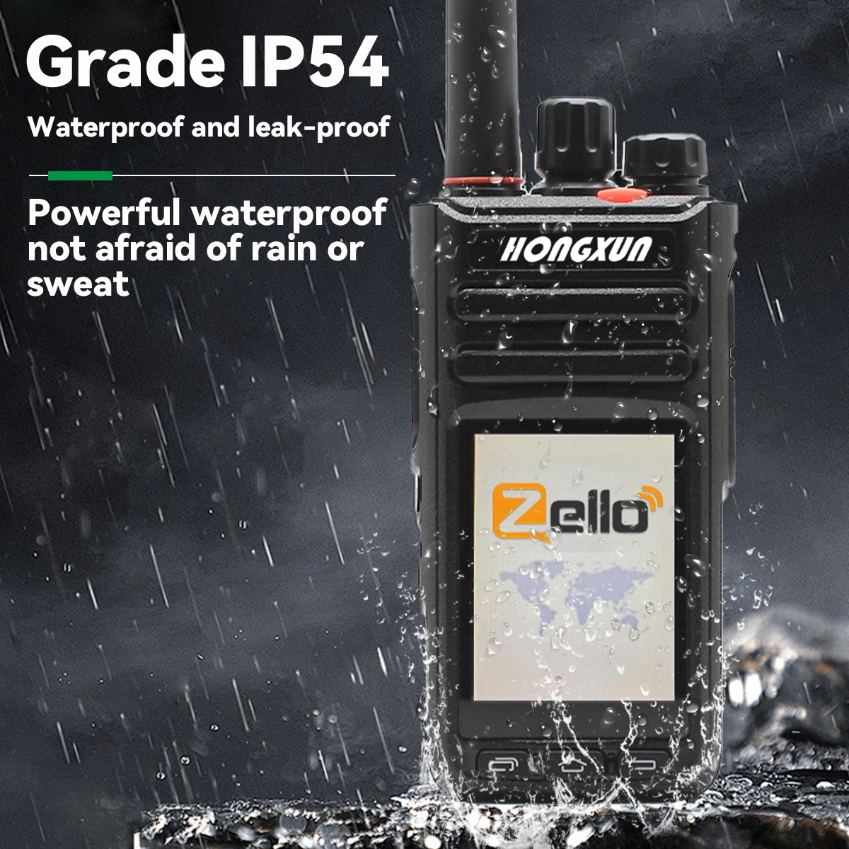 HX T82 أندرويد 9.1 جهاز اتصال لاسلكي حقيقي PTT 4G يده POC 5000 كجم نطاق التحدث العالمي GPS موقف Zello T82 تردد بطاقة Sim