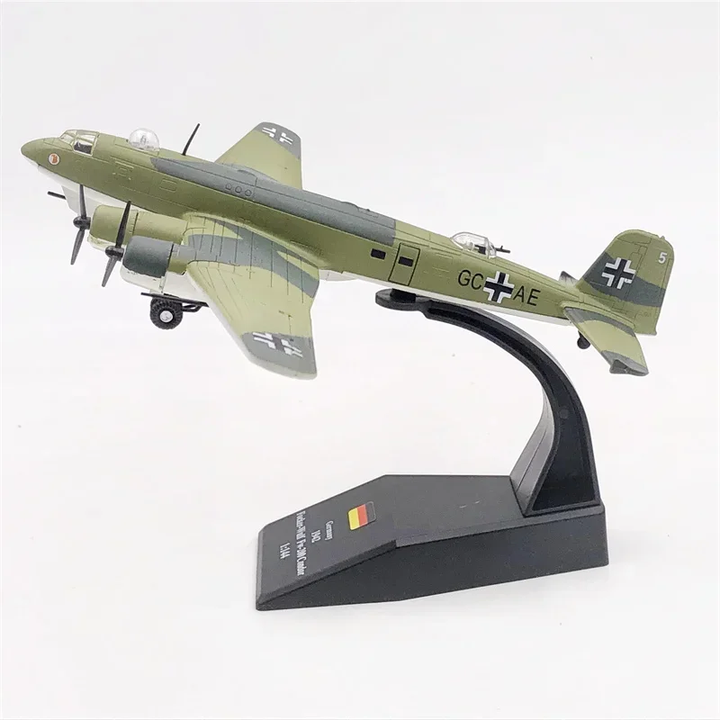 2024 Hot Sale  1:144 Scale FW200 Condor Military Transport Reconnaissance Aircraft Alloy Model Collection Toy Gifts Decoration