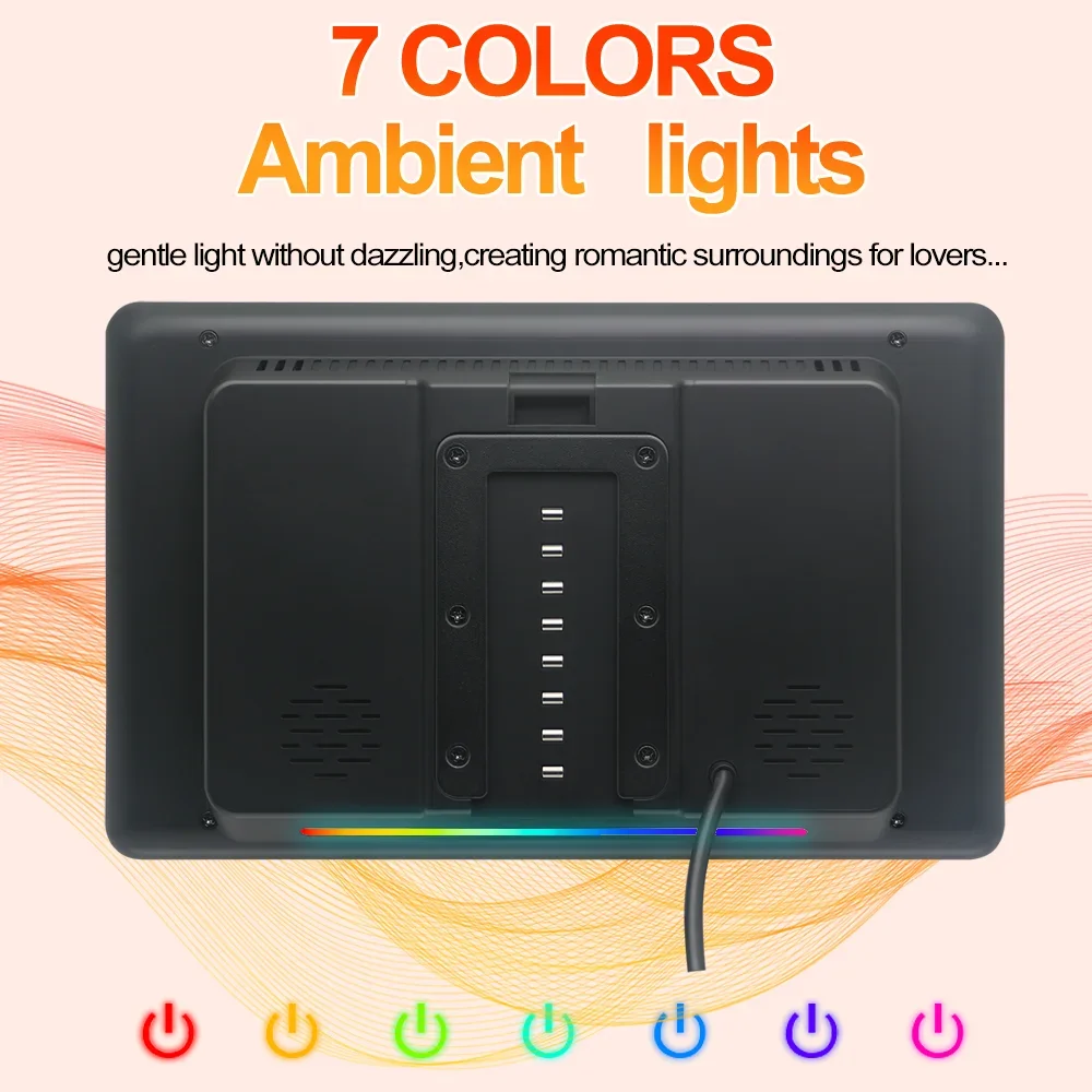 Incell 11.6\'\' Android Rear Seat Headrest Monitor with Mirrorlink USB TF HDMI Input WiFi - Entertainment Multimedia for Cars