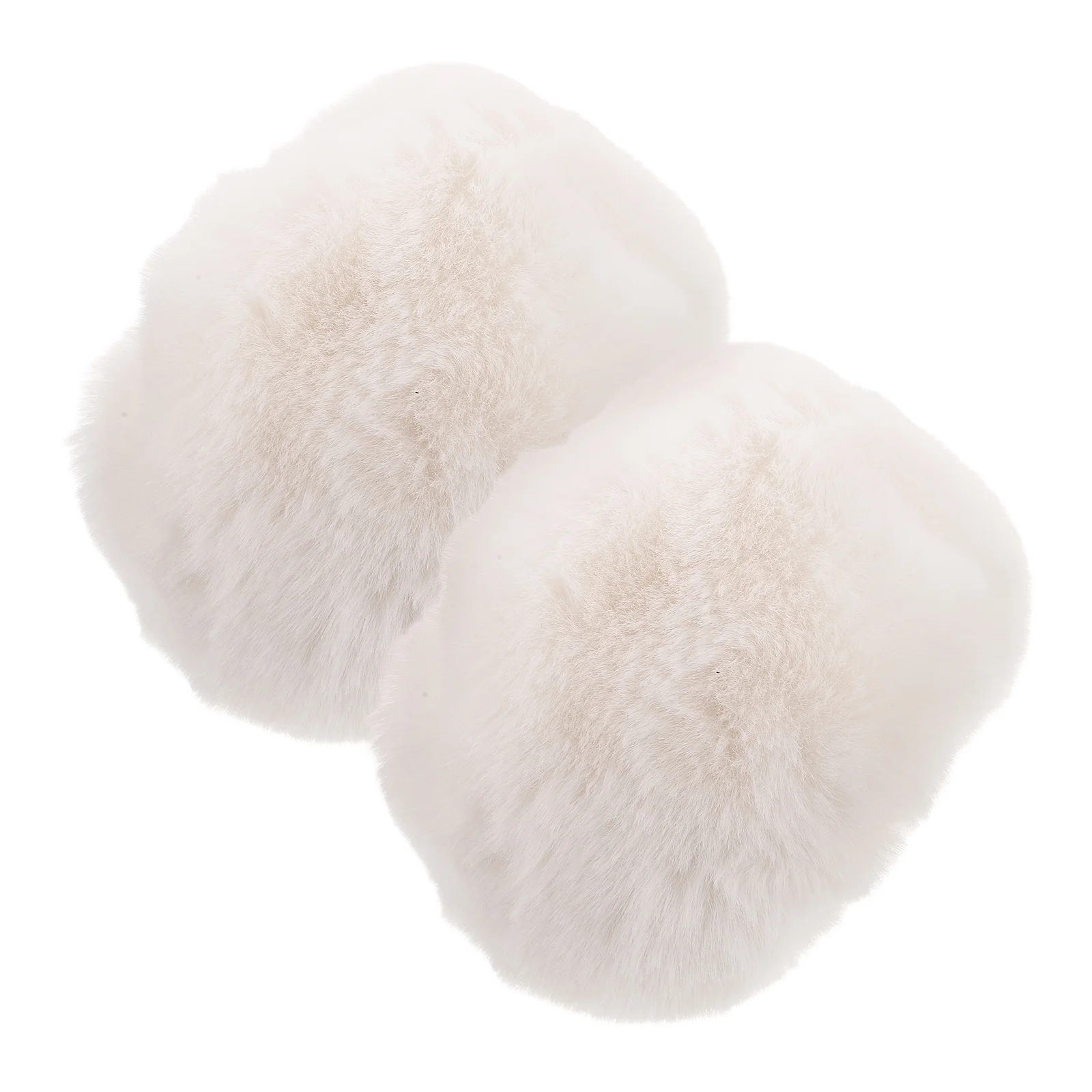 

Furry Arm Warmers Wrist Cuffs Faux Fur Gloves Soft Cozy Women Kids Plush Keep Warm Outdoor Sports Elegant Casual