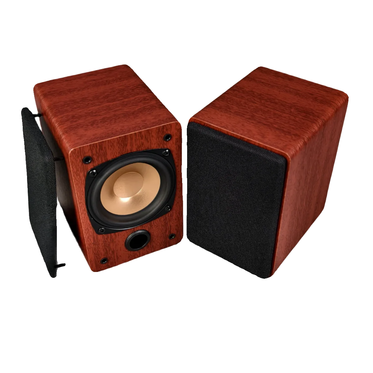 15-30W 4/8 Ohm 93dB 3-inch Full-range 2.0 Speaker, Home Audiophile-grade HiFi Passive Desktop Speaker, Front Surround Sound