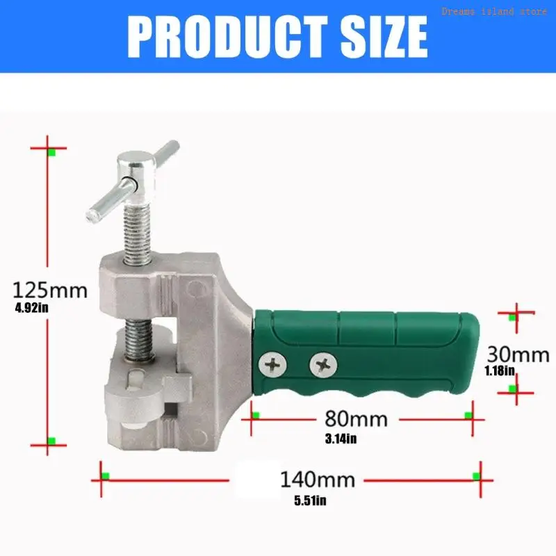 Manual portátil Cortador vidrio Aprendizador baldosas para herramienta baldosas vidrio Mucetas vidrio Corte
