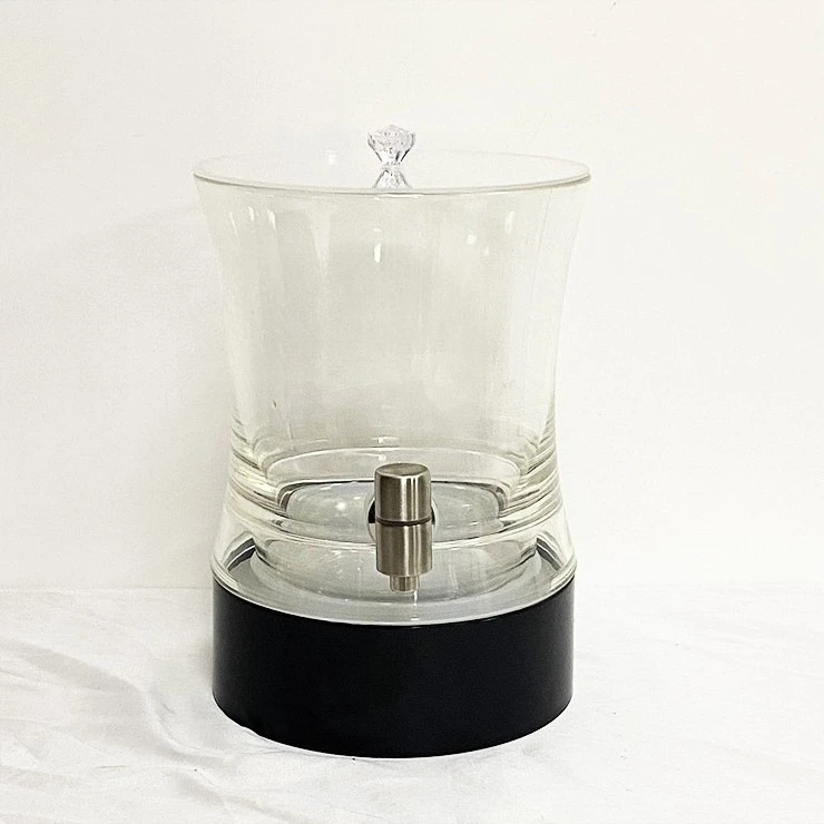 برميل البيرة LED 4 لتر مع برميل متوهج للحنفية وموزع المشروبات المضيء لحفلات الكوكتيل