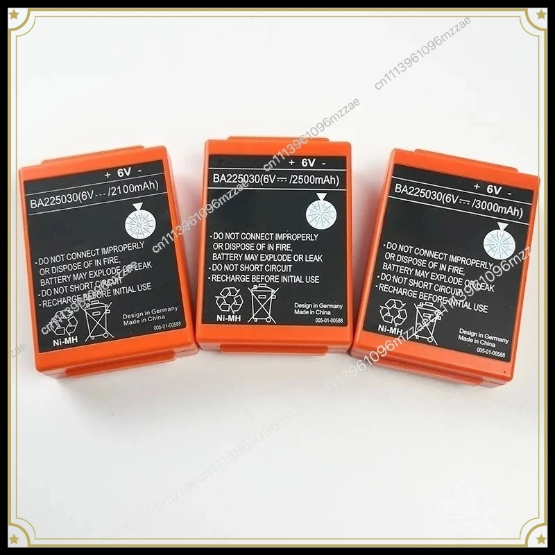 HBC BA225030 Remote Control Battery Replacement for Industrial Radio Remote Charger QD109300