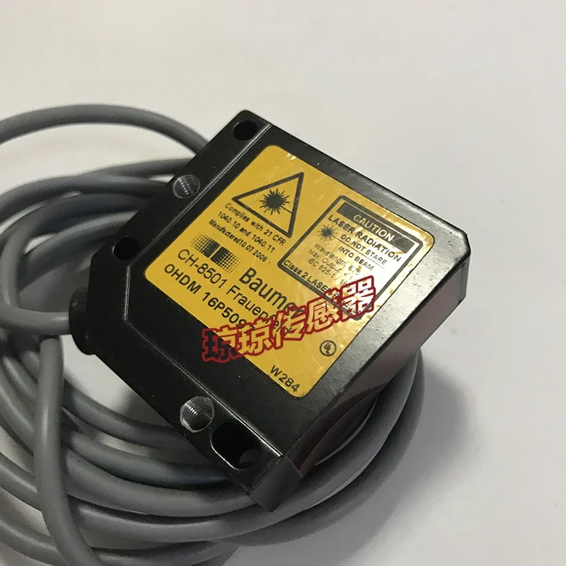 OHDM-16P5097 Baumer Photoelectric Sensor Swiss Laser Sensitivity Can Be Adjusted In Stock