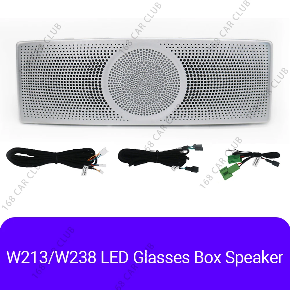 Led Lucht Ventilatieopeningen 3d Draai Tweeter Luidspreker Voor Mercedes Benz W213 W238 E53 E63 E-Coupe Auto 64 Kleuren Lnterior Decoratieve Verlichting
