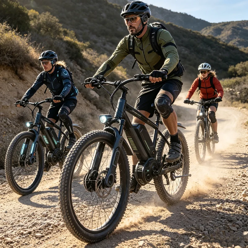 Wild Outdoor Exploration Electric Bike, UL2849 Safety Approved Standard, Factory Original, Free US Local Warehouse Shipping image 14