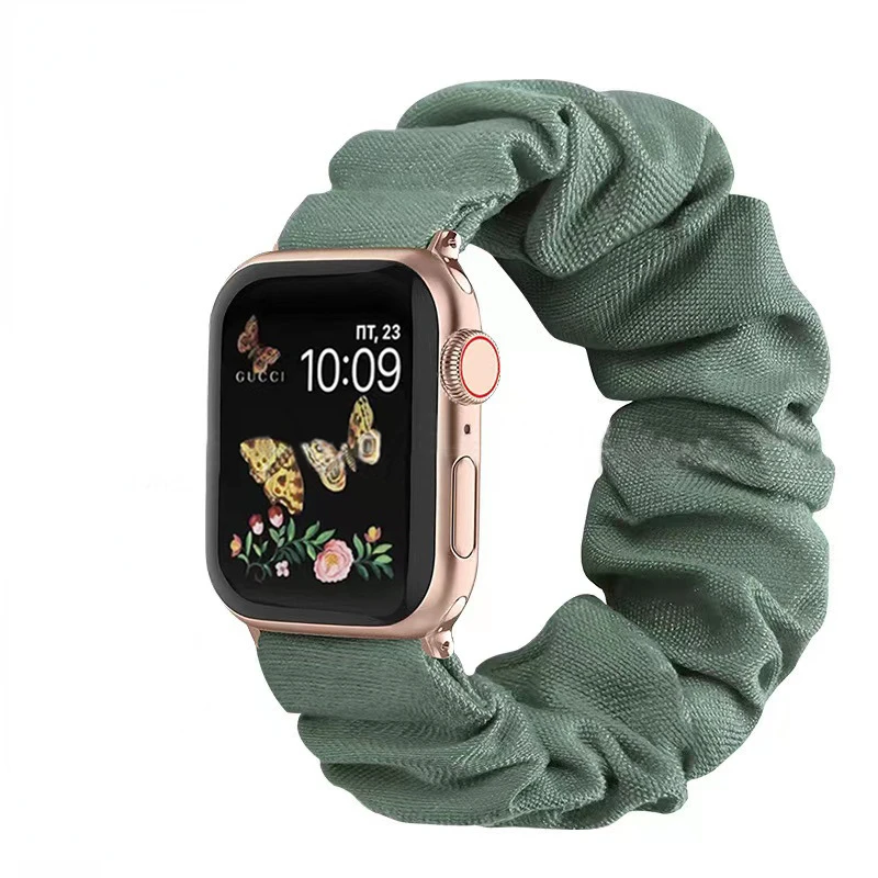 applewatch scrunchie strap Apple Watch strap iwatch7 Elastic strap s8 Strap 8ultra