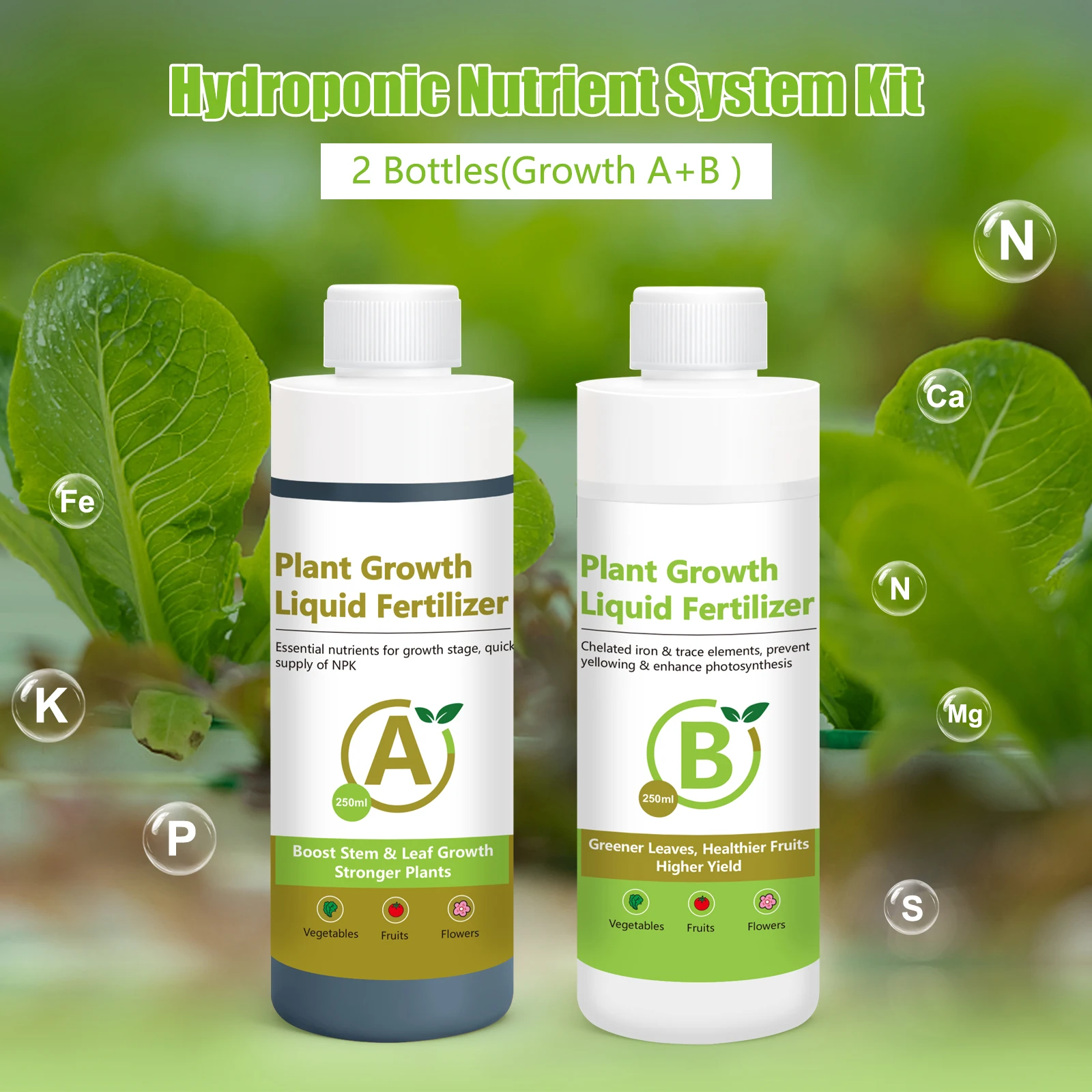 Yieryi 250 مللي محلول المغذيات - مراجعة Nutrient Solution Ab وسعره