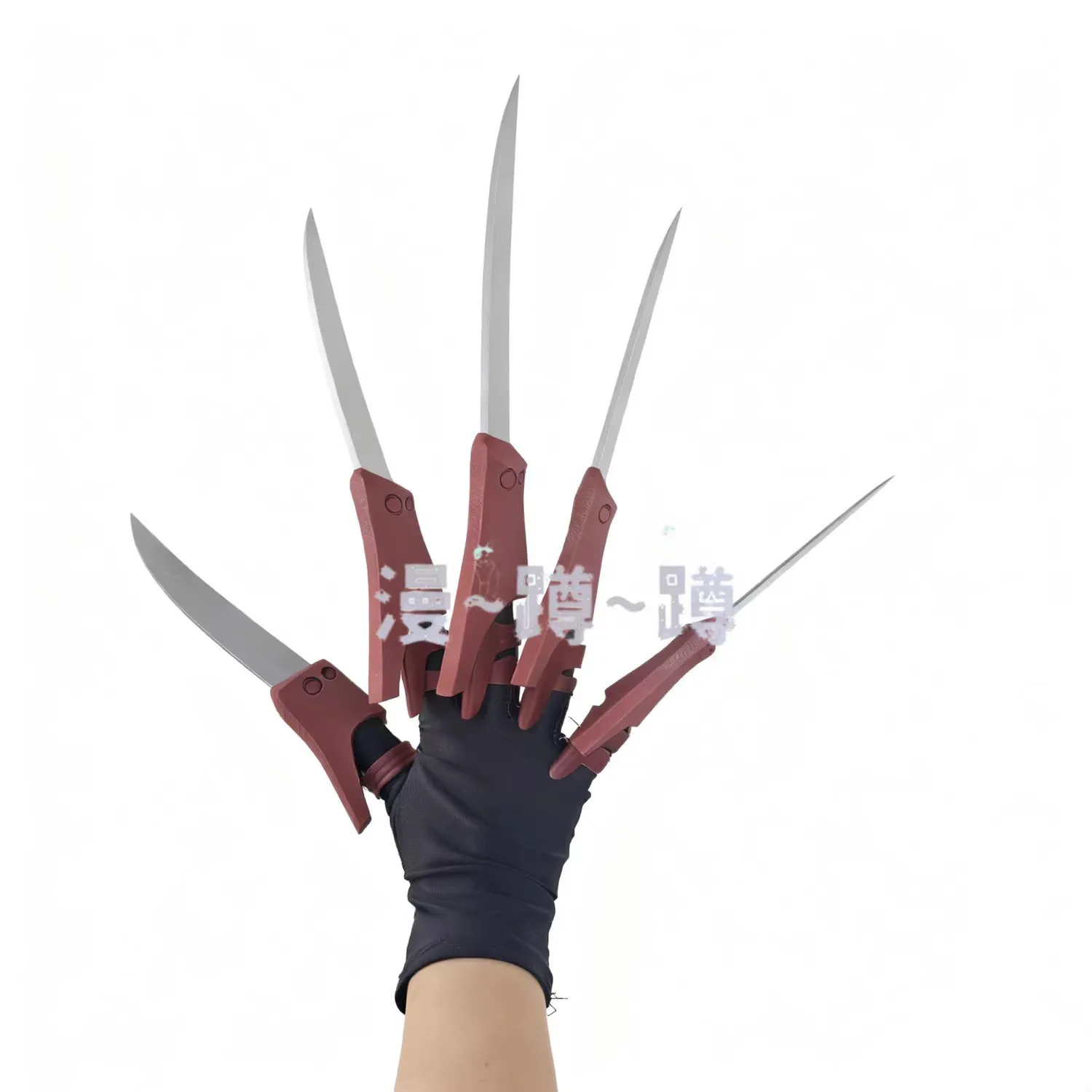 Gachiakuta Jabber Wonger Cosplay Prop 3D Printing Silver Bracelet Ring Nails Accessories Full Set Halloween Party Adult Wig Shoe view 2