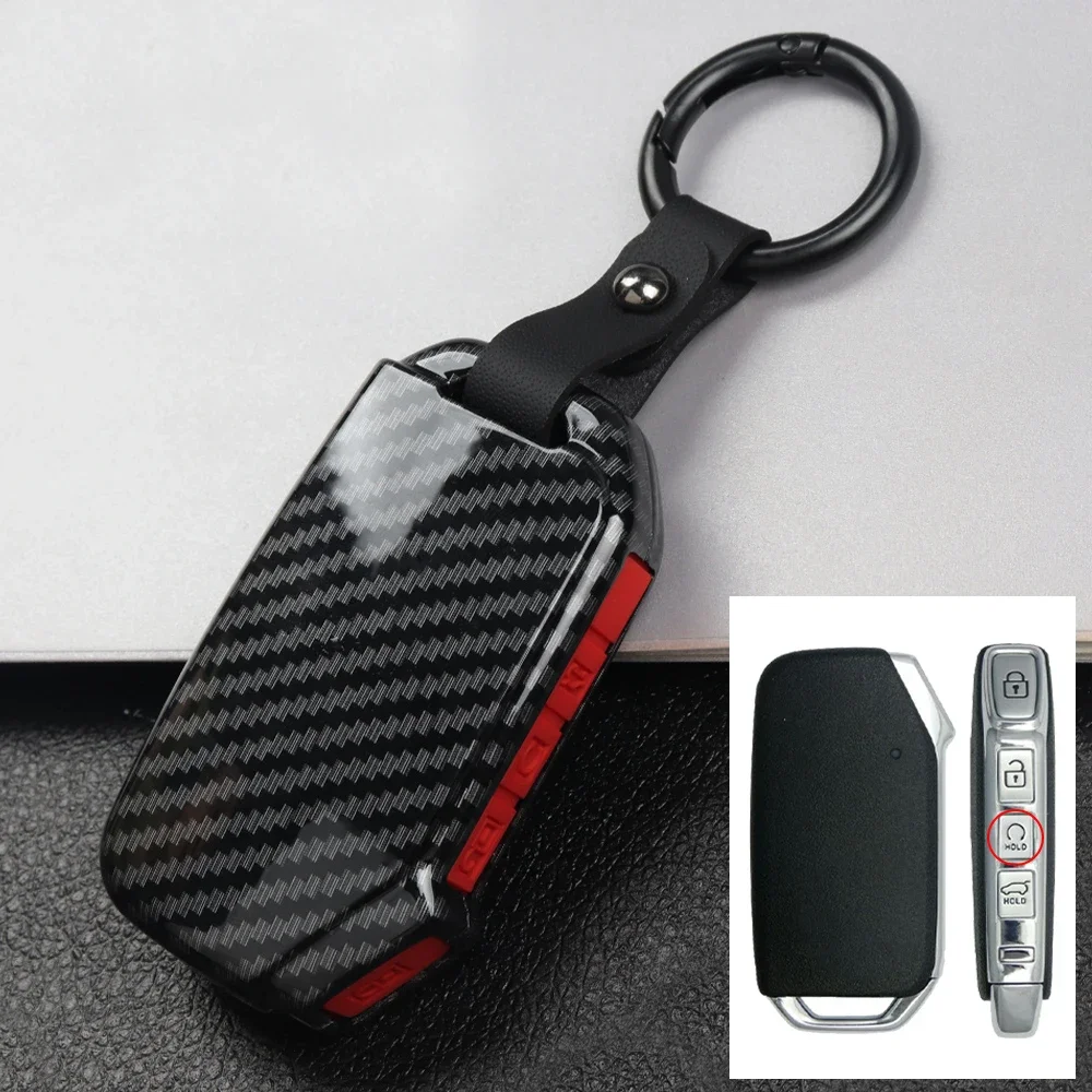 

Car Key Case Cover For Kia Ceed CD Sorento 4 Proceed GT Niro Soul Sportage Seltos K5 DL3 Telluride 2020 2021 2022 Accessories