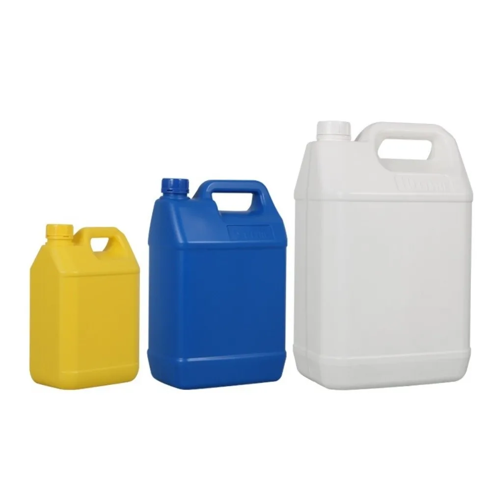 متعددة الأغراض 1/2/3/4/5L زجاجة بلاستيكية محكمة الغذاء الصف سعة كبيرة HDPE دلو مختومة مع غطاء زيت زبادي جيريكان