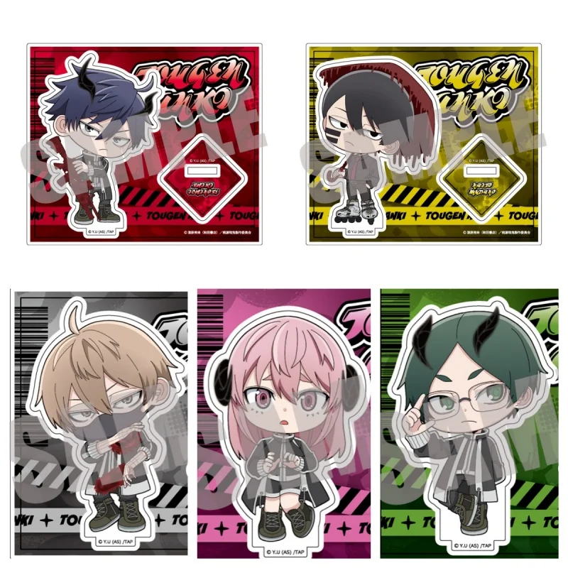 TOUGEN ANKI لوحة تسجيل الكرتون المنتج Shōnen Manga الديكور الأصالة هدية أنيمي HD الاكريليك الدائمة مكتب الشكل 10 سنتيمتر