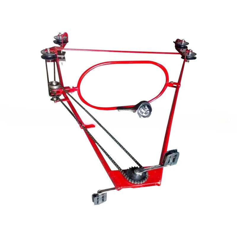 High-altitude aluminum conductor flying car, high-voltage line inspection flying car, bicycle wire maintenance flying car