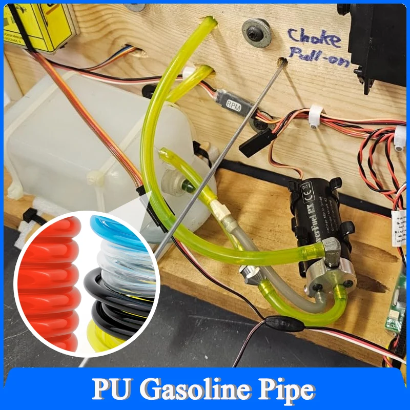 

Durable Petrol Gas Hose Line 8 Size Options (2x3.5mm To 7x10mm) in 2/5/10M Lengths for Outdoor Power Tools Plumbing Hoses