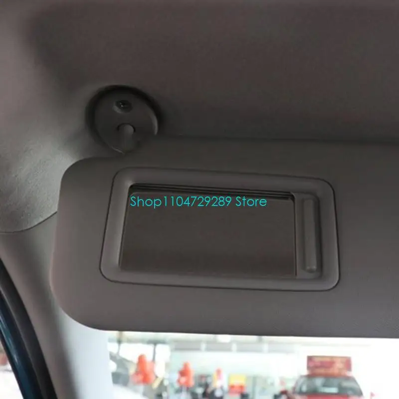 D8KE TEARPROOF CAR SUNVISOR الظل السهل تركيب الحماية من الحرارة المدمجة في المرآة #3