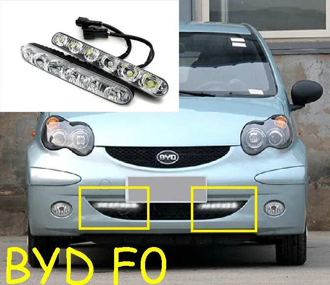 LED,BYD F0 F3 S6 S7 daytime Light,L3 fog light,F3 headlight,BYD taillight