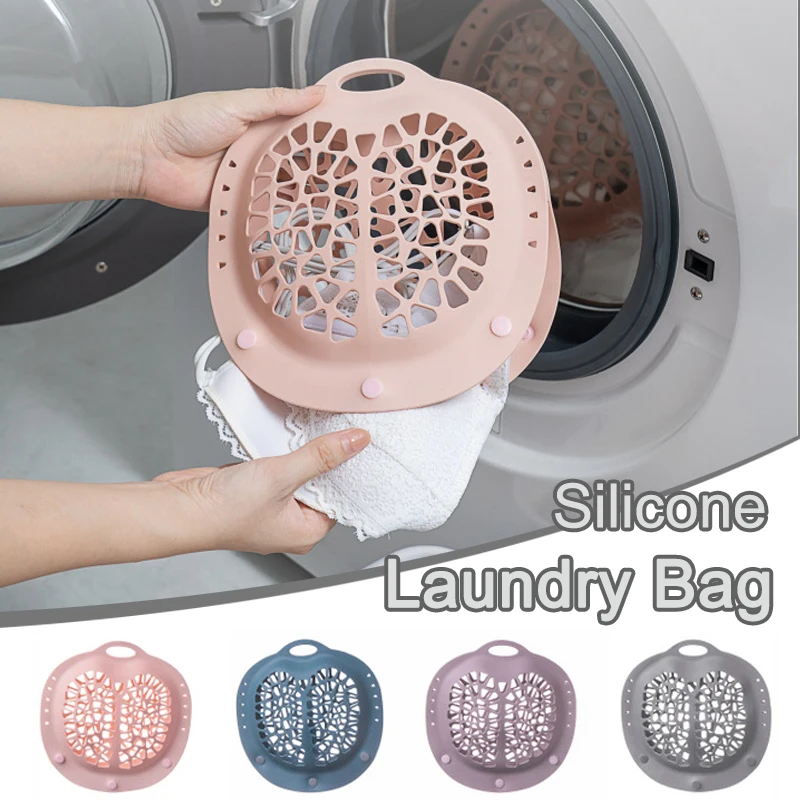 Bra Laundry Bag Washing Machine Anti Deformation Bra Protective Bag Silicone Laundry Bag Underwear Washing Care Bag Drying Bag