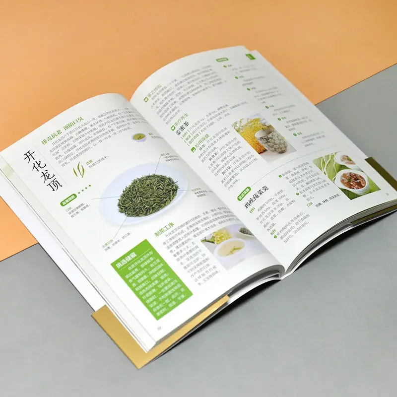 Manuel de la culture du thé de carte d'introduction du thé chinois