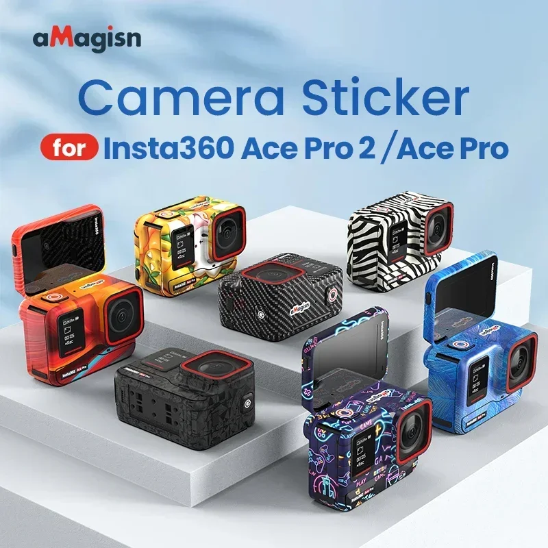 

Camera Body Stickers For Insta360 Ace Pro Full Surround Skin Protective Film Waterproof Scratch-proof Sticker Accessories