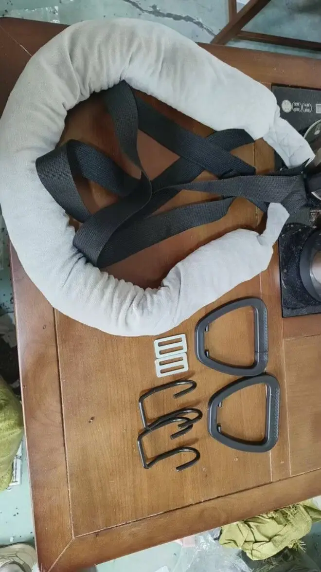 Ergonomischer Hängender Taillenstützgurt Yoga Fitness Lendenwirbel-Stretchband mit Hilfsscheibe – Detail 5
