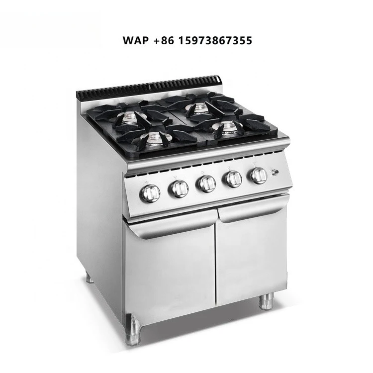 High Performance Western Food Restaurant Kitchen Equipment 700 Gas Cooking Range Chinese Manufacturers