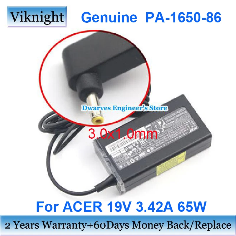 

Original 19V 3.42A 65W Power Supply PA-1650-86 AC Adapter for ASPIRE C720 C720P P3 S7 S5 S5-391 S7-39 Laptop AC Adapters