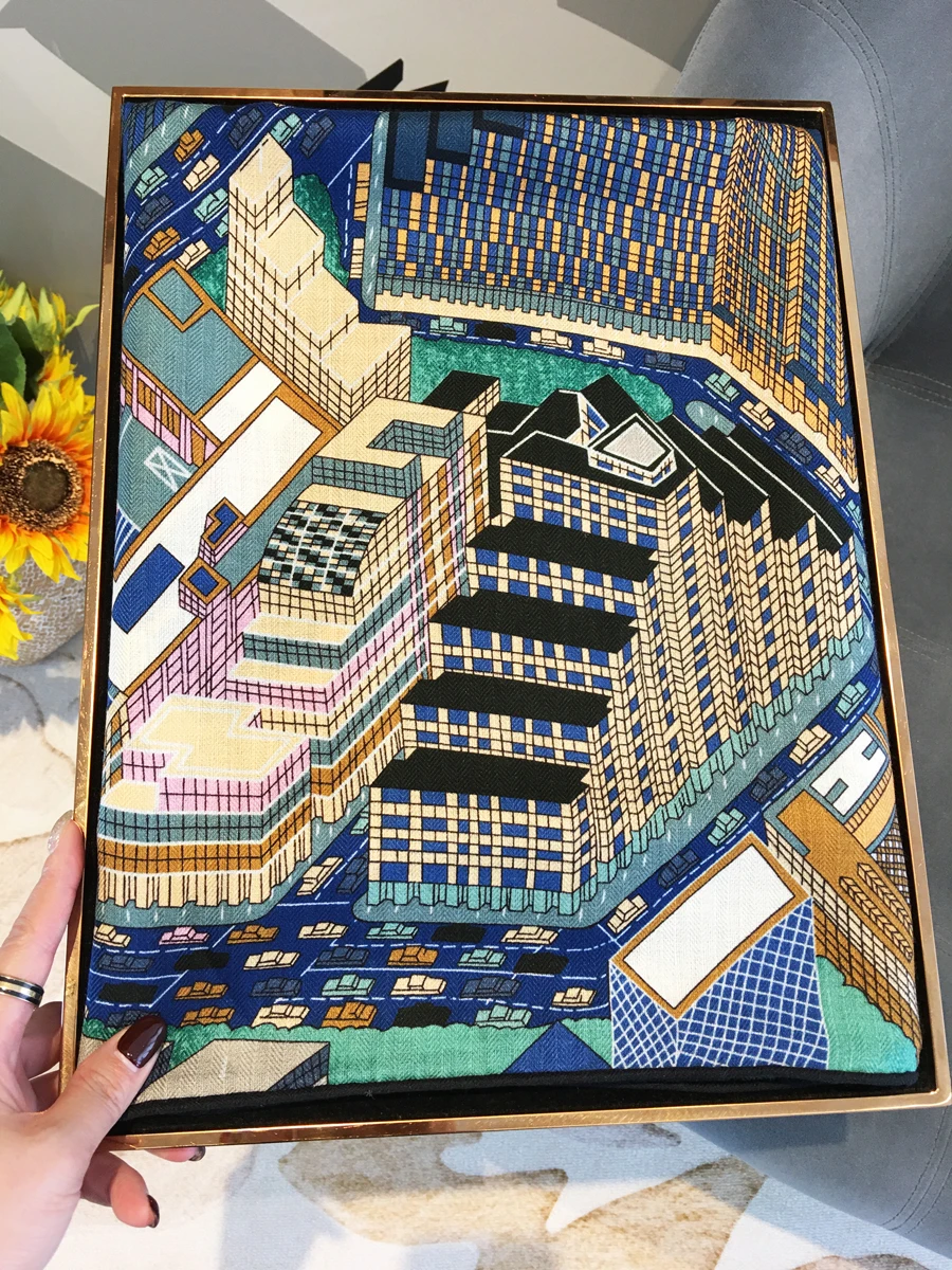 

Warm Wool Scarf for Autumn and Winter, Fashionable and Elegant Silk Wool Large Square Scarf for Women's Shawl