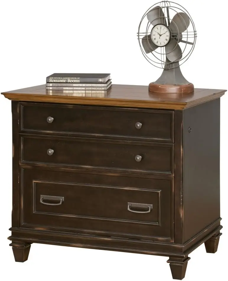 

Furniture Hartford Lateral File Cabinet, Brown - Fully Assembled