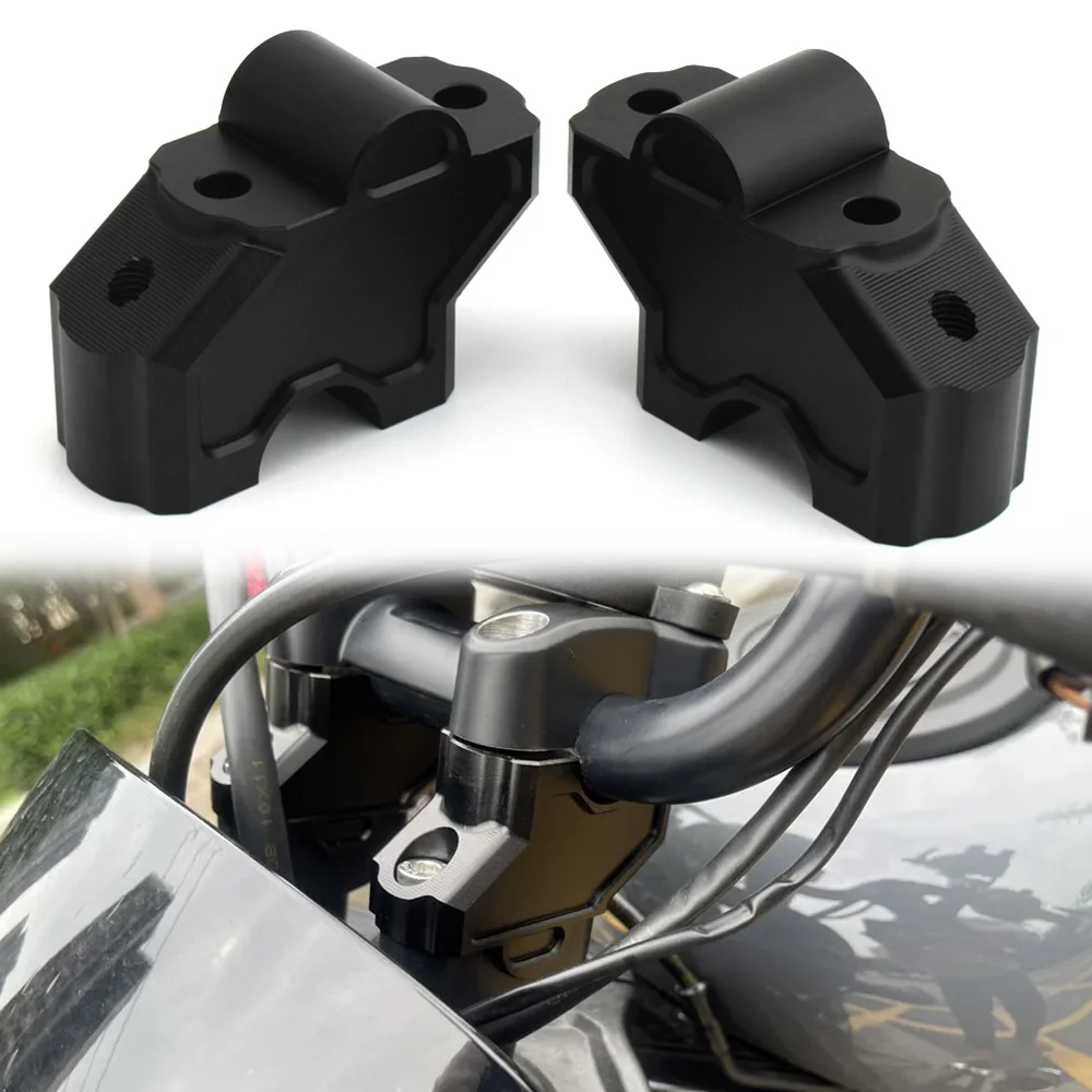 For Harley Nightster 975 RH975 RH 975 2022-2023  Motorcycle Handlebar Riser Elevator Mounting Clip Harley accessories