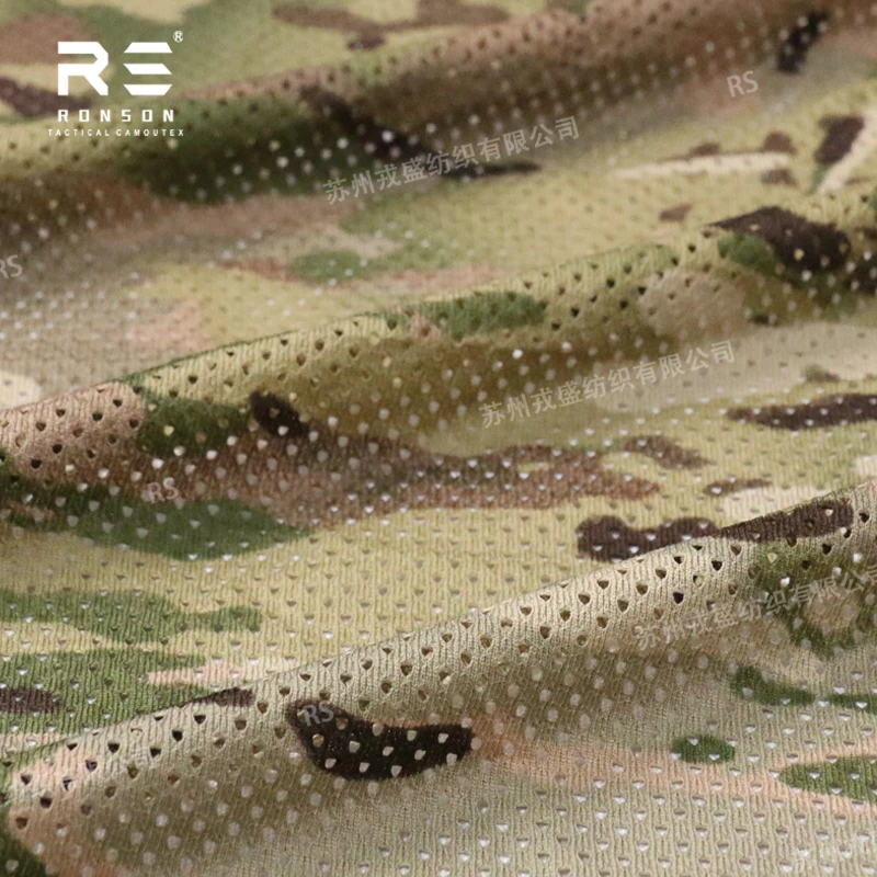 Mesh fabric 120gsm MC/ MCBK/MCTP/MCAP camouflage fabric tactical tricot fabric mesh for printed