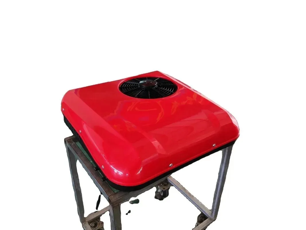 Ar condicionado com ventilador DC12V / 24V para carro de teto para caminhão RV e guindaste