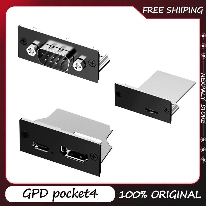 

GPD Pocket 4 Official Optional Accessories - Expandable 4G LTE Module KVM Module RS-232 Module for Portable Gaming Device Gift
