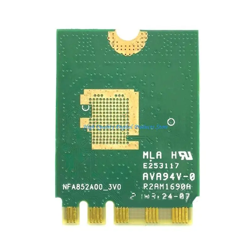 U2JE WIreless WIFI Card AX1800 WIFI6 1800M RTL8852BE WLAN 802.11ax Bluetooth-compatible5.2 M2-Ngff Dual-band 2.4G+5G Wlan