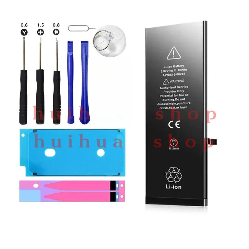 

New Phone Battery For iPhone 5S 5C iPhone5S With Free Repair Tools Kit 1560mAh High Capacity Bateria Replacement