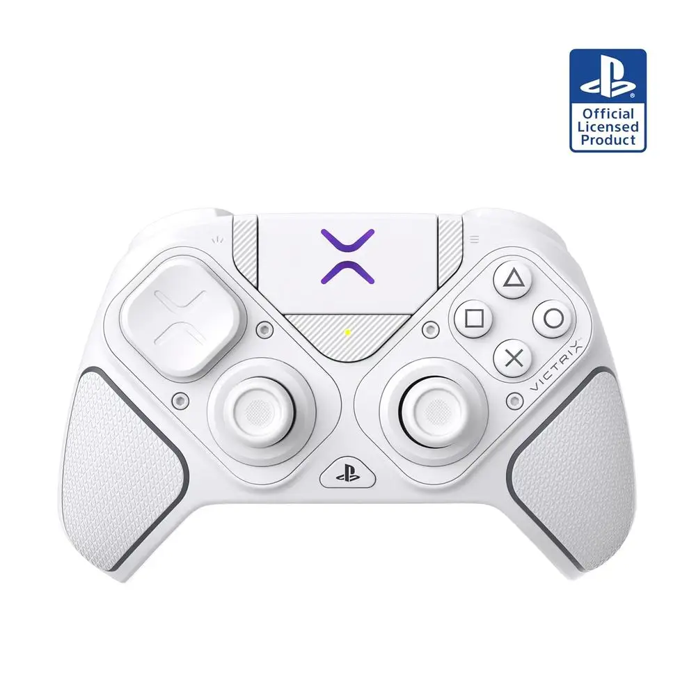 

Wireless Gaming Controller for PS5/PS4/PC, Bluetooth Connectivity, Hall-Effect Sticks/Triggers, Customizable App, White