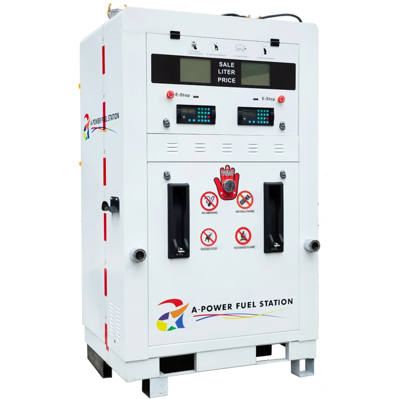 Mobile Portable Fuel Gas Station With 1000L to 3000L Container Tank and Dispenser for Philippine Pump Oil Customized Horizontal