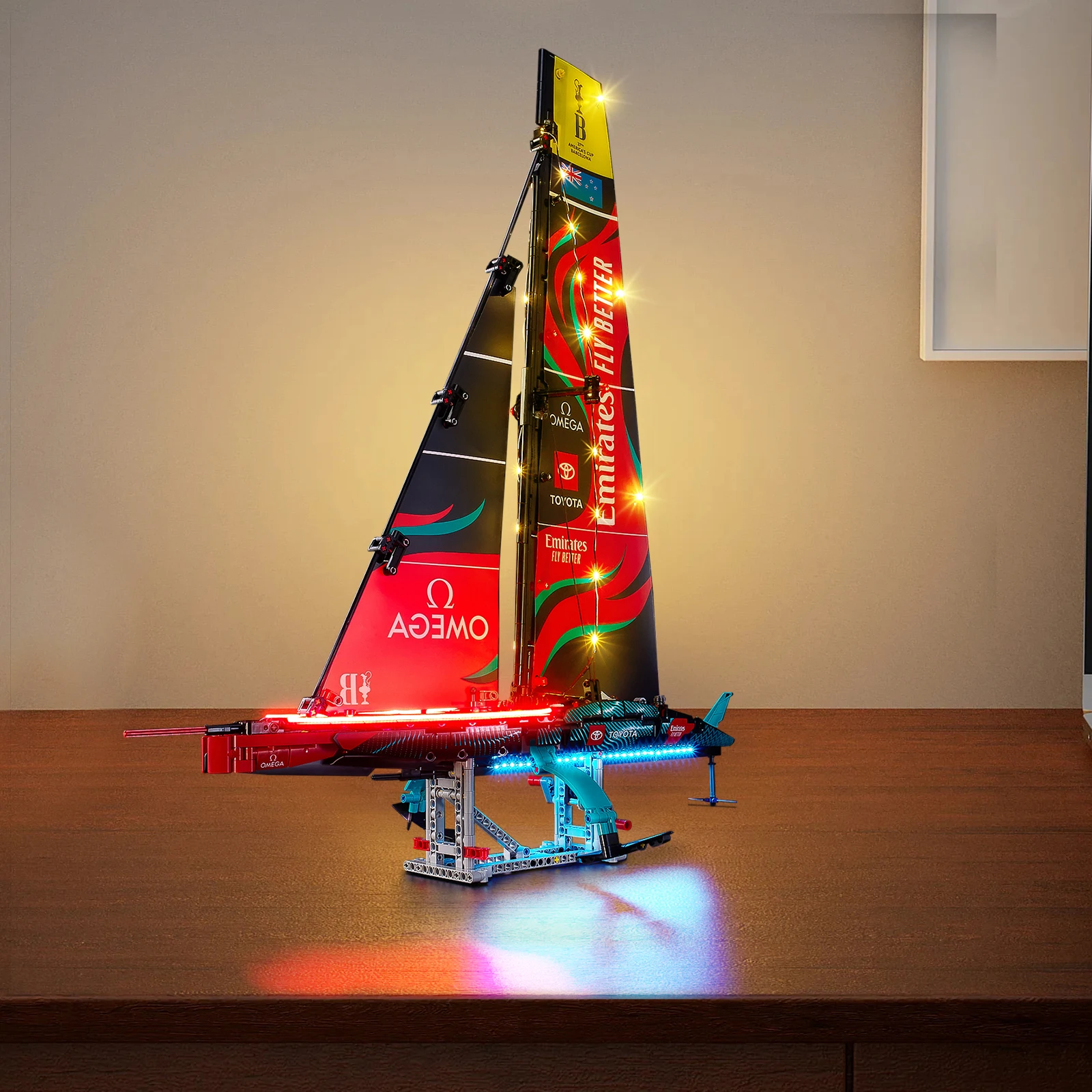 

No Model LED Lighting Set Suitable for LEGO Emirates Team New Zealand AC75 Yacht 42174 (Excluding Building Blocks)
