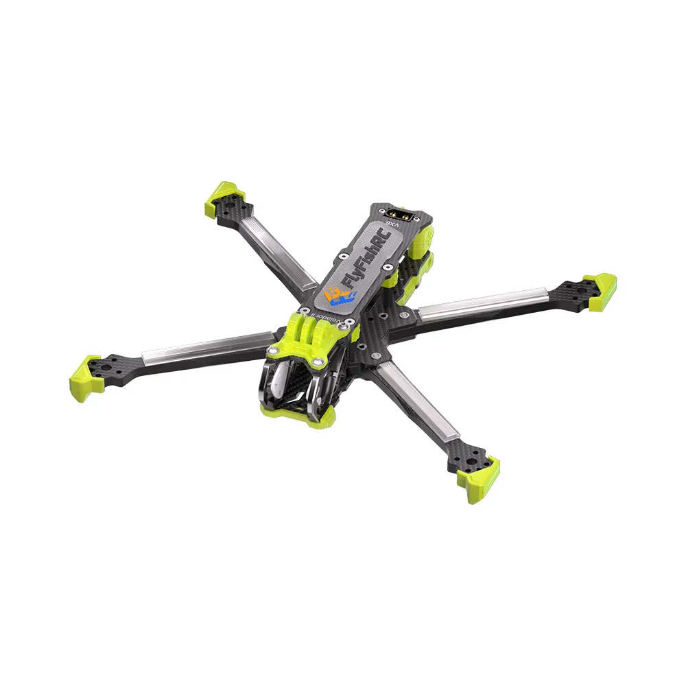 FlyFishRC Volador II VX6 FPV Freestyle Frame, Compatible with DJI O4 Pro