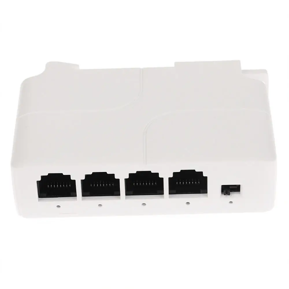 Din Rail Poe Signal Extender 100Mbps 1 Input 3 Output Network Bridge Power Relay For Wireless Ap And Ip Camera Network Link