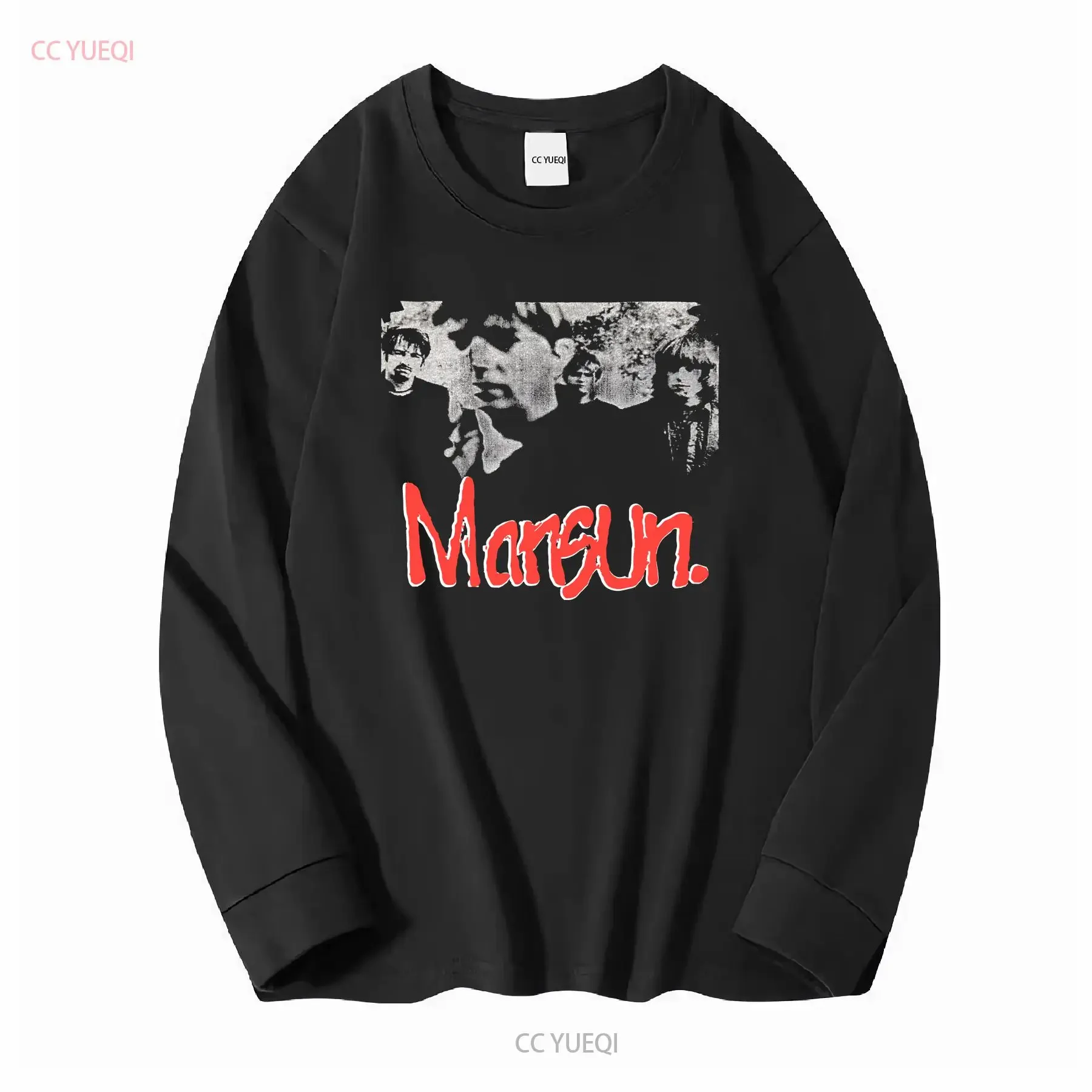 Vintage 90s MANSUN Band Tour T Shirt XL Mens Alt Rock Promo Screen Stars 1990s vintage Washed Stretched streetwear Unisex
