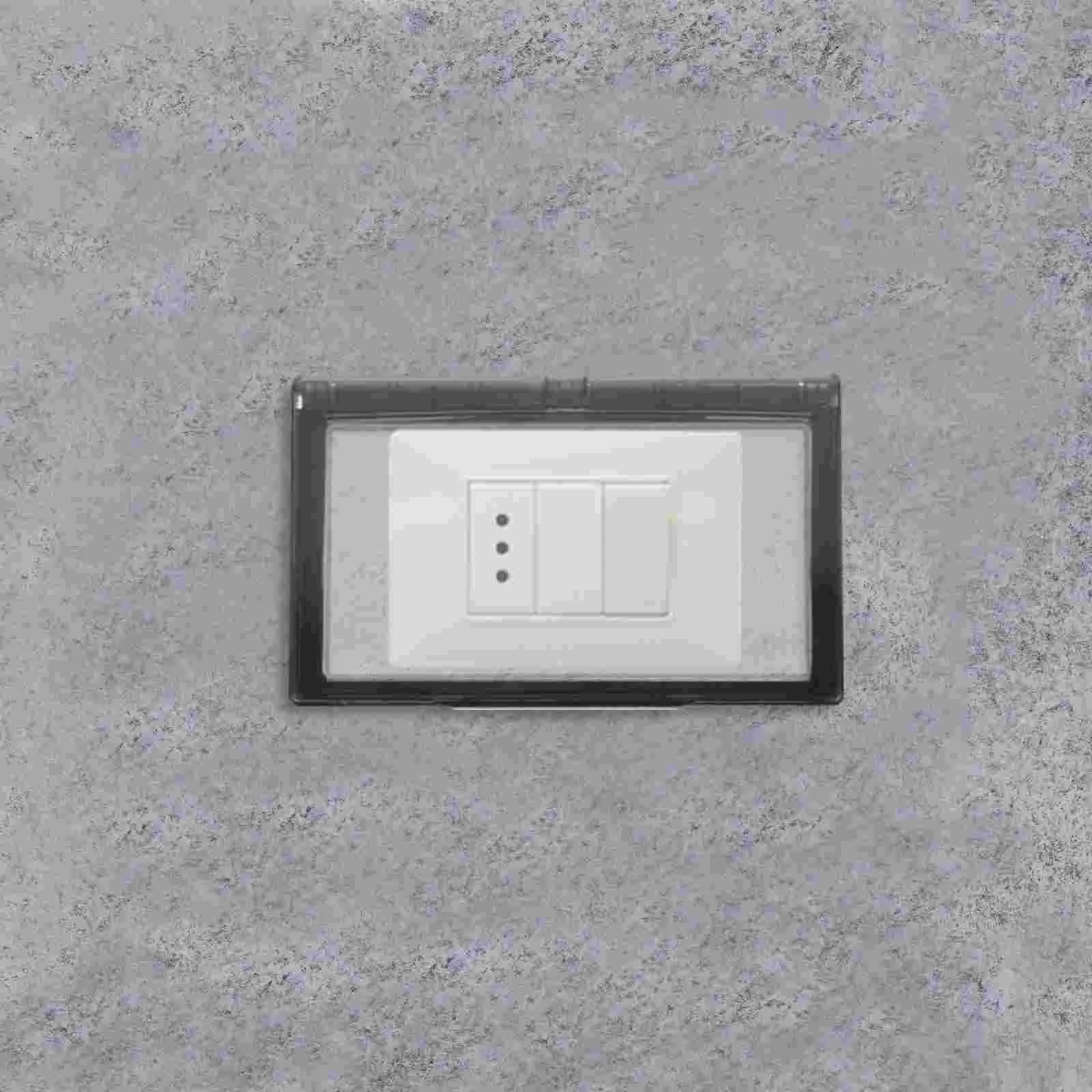 2 Pcs Waterproof Switch Cover Socket Covers for Outlets Outdoor Plastic Plug Receptaclle Safety Abs Protector Baby - Image 4